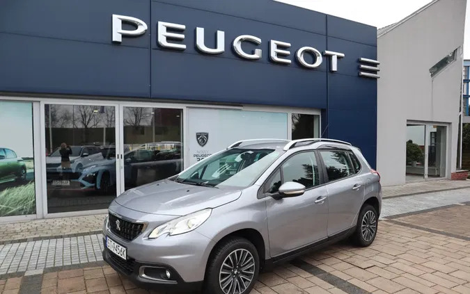 śląskie Peugeot 2008 cena 42900 przebieg: 112000, rok produkcji 2017 z Tychy